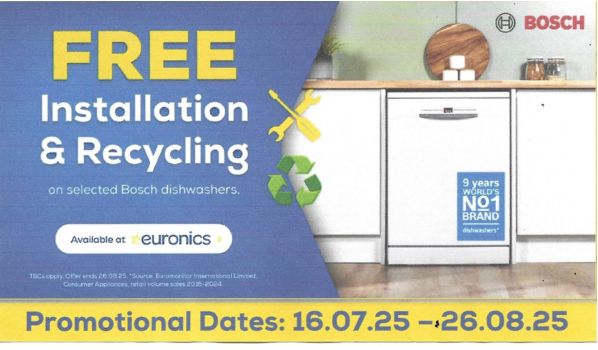 Free Installation & Recycling